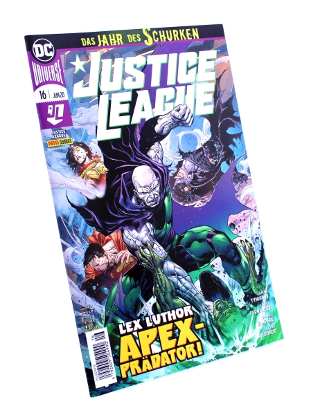 Justice League Comic (Restart 2019) Nr. 16: Lex Luthor APEX-Prädator!